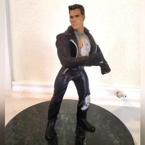 Original 1992 Classic Plastic Arnold Schwarzenegger Terminator Figurine